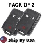 GMC Chevrolet 2014-2022 3 Button Keyless Entry Remote For M3N-32337100 | Aftermarket